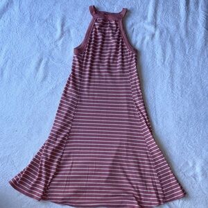 Rue21 Pink and White Striped Top